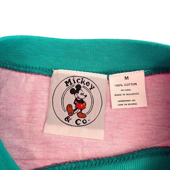 Mickey & Co Hand Finger #1 Mouse Neon Pink Medium - Picture 3 of 4